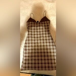 Windsor Dress, Size: Small, Brown